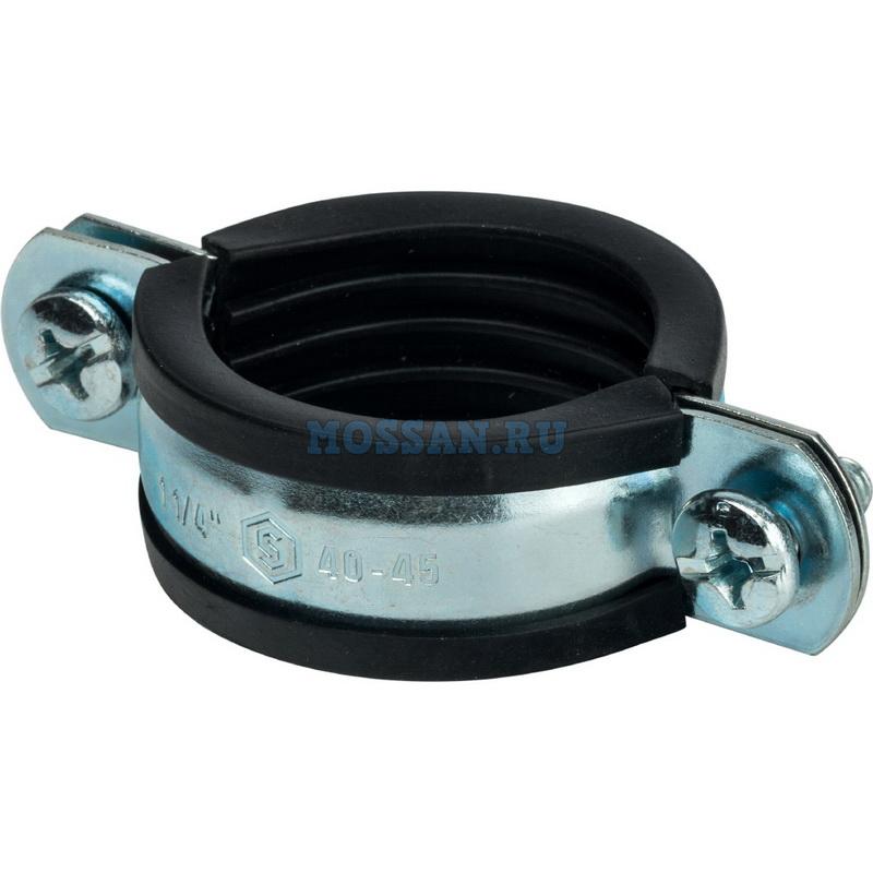 STOUT  Хомут для труб с гайкой 1 1/4"(40-45)  аксессуары и комплектующие