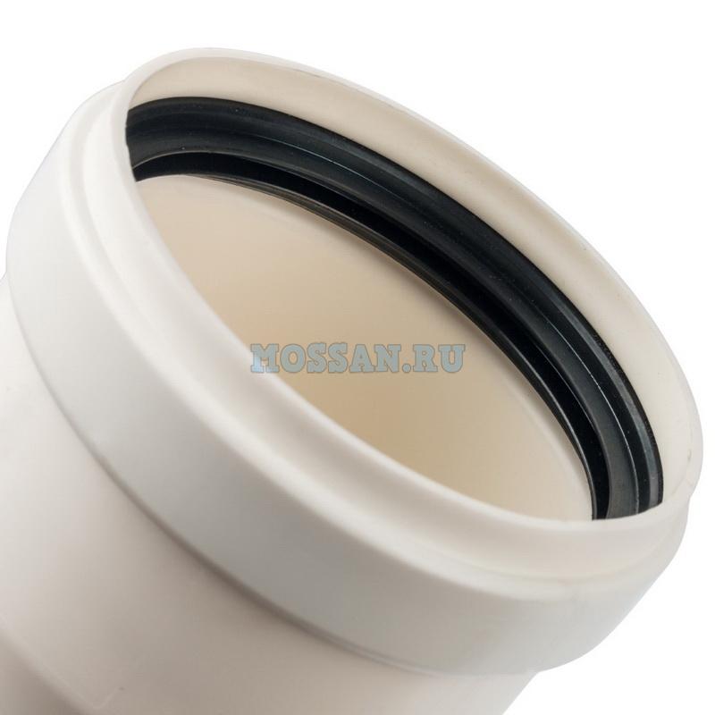 STOUT   Элемент дымохода конденсац. труба  500 мм DN80 м/п PP-FE  дымоходы