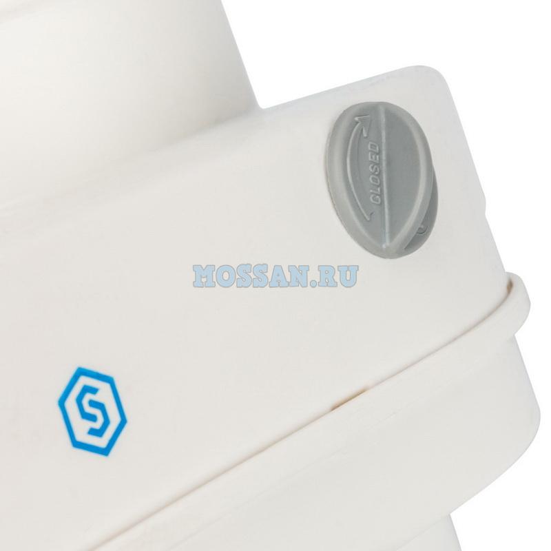 STOUT  Элемент дымохода DN80/80 адаптер для подкл. разд. труб (совместимый  Bosch (фланец ) PP-Ryton дымоходы