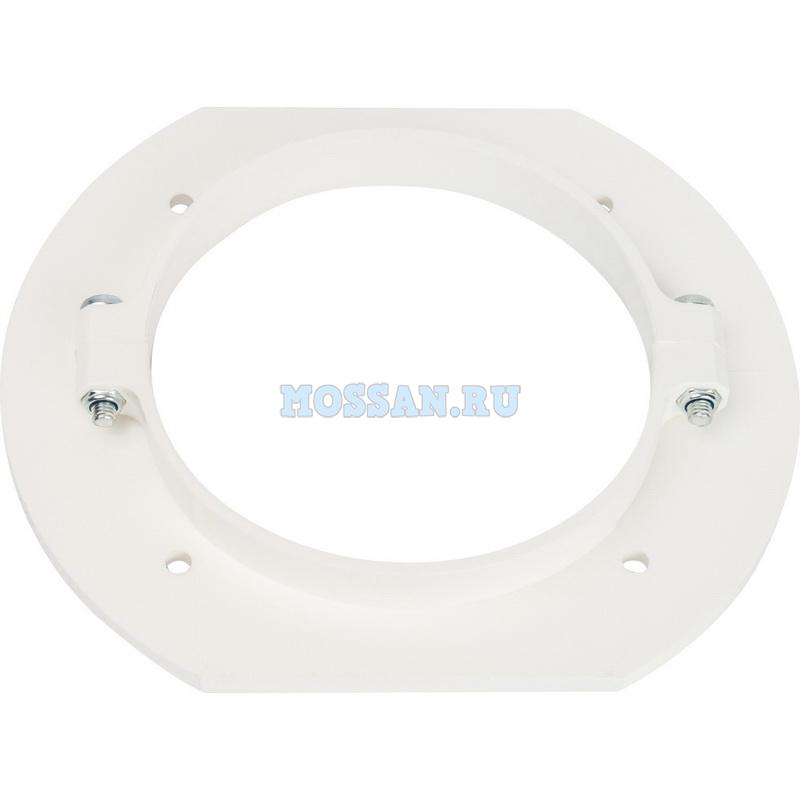 STOUT  Элемент дымохода DN80/80 адаптер для подкл. разд. труб (совместимый  Bosch (фланец ) PP-Ryton дымоходы
