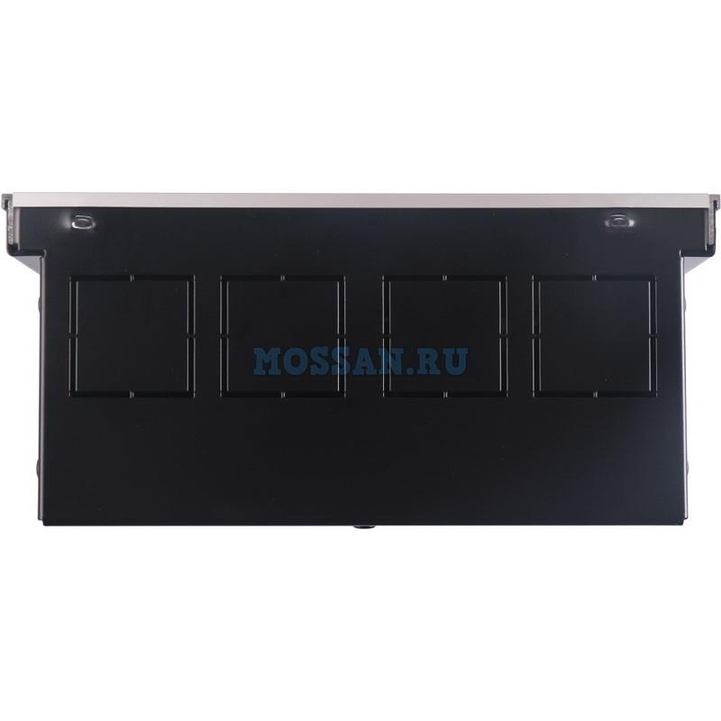 STOUT  Конвектор внутрипольный SCN 80.240.1200 (Решётка роликовая, анодированный алюминий) Конвекторы