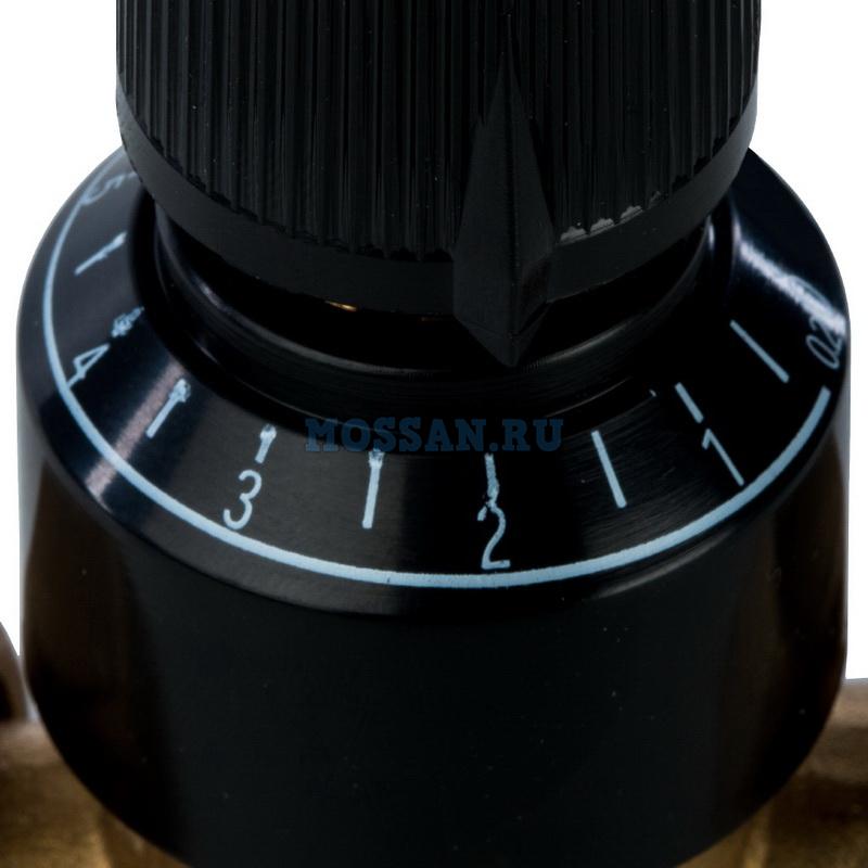 STOUT  Дифференциальный клапан балансирования by-pass G 3/4)4 соединение (0,2 - 2,5) Группы быстрого монтажа