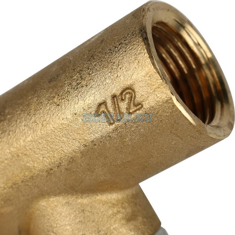 STOUT   Тройник настенный с креплением  1/2"х16 для металлопластиковых труб прессовой Пресс-фитинги