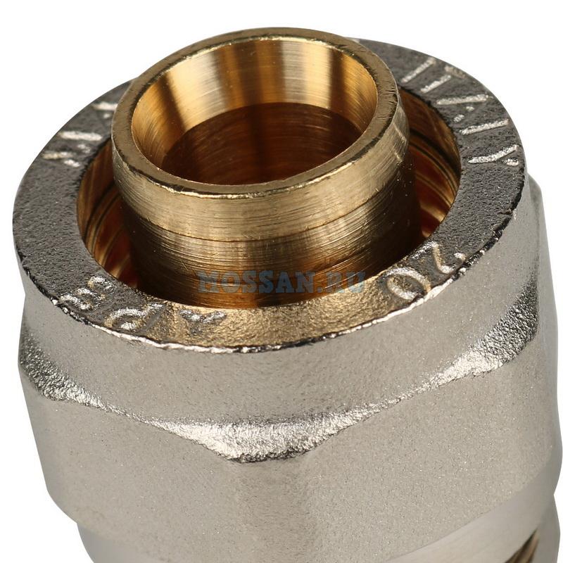 STOUT   Переходник с наружной резьбой 1/2"х20 для металлопластиковых труб винтовой Винтовые
