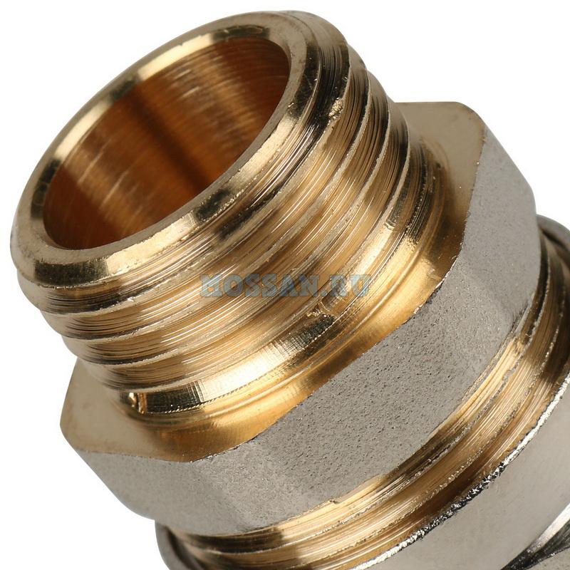 STOUT   Переходник с наружной резьбой 1/2"х20 для металлопластиковых труб винтовой Винтовые