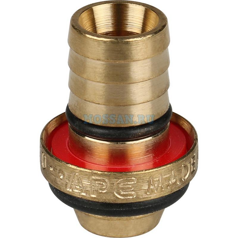 STOUT   Муфта соединительная переходная 20x16 для металлопластиковых труб винтовой Винтовые