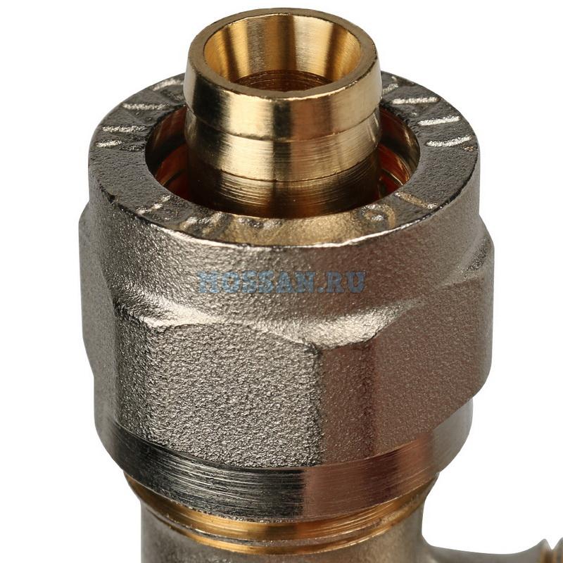 STOUT   Угольник-переходник с наружной резьбой 1/2"х16 для металлопластиковых труб винтовой Винтовые
