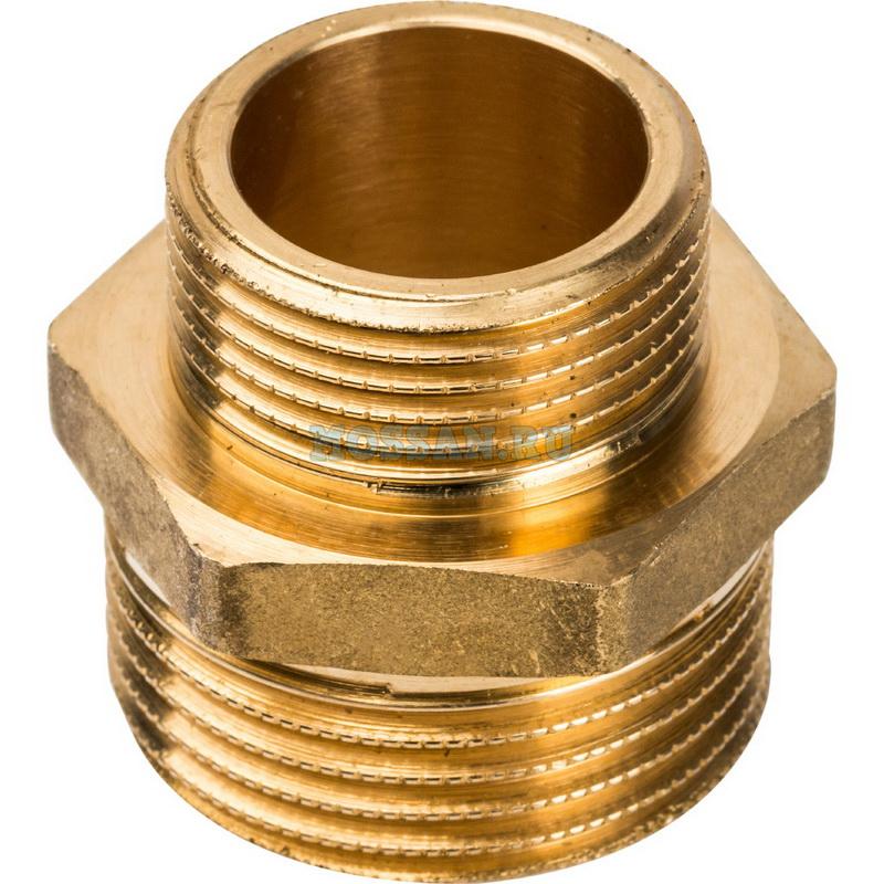 STOUT  Ниппель НН переходной 1"X3/4 Резьбовые