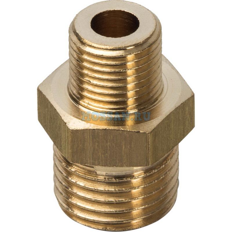 STOUT  Ниппель НН переходной 1/4X1/8 Резьбовые