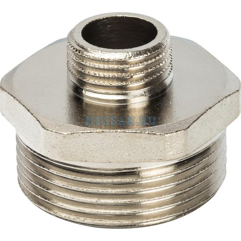 STOUT  Ниппель НН переходной никелированный 1"1/4X1/2" Резьбовые