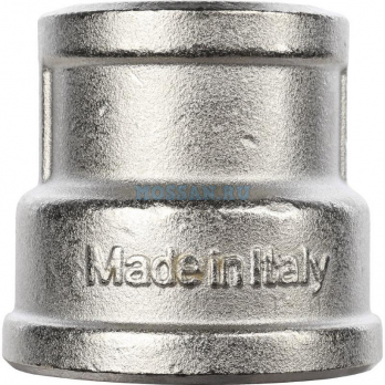 STOUT  Муфта ВВ переходная никелированная 1"X3/4 Резьбовые