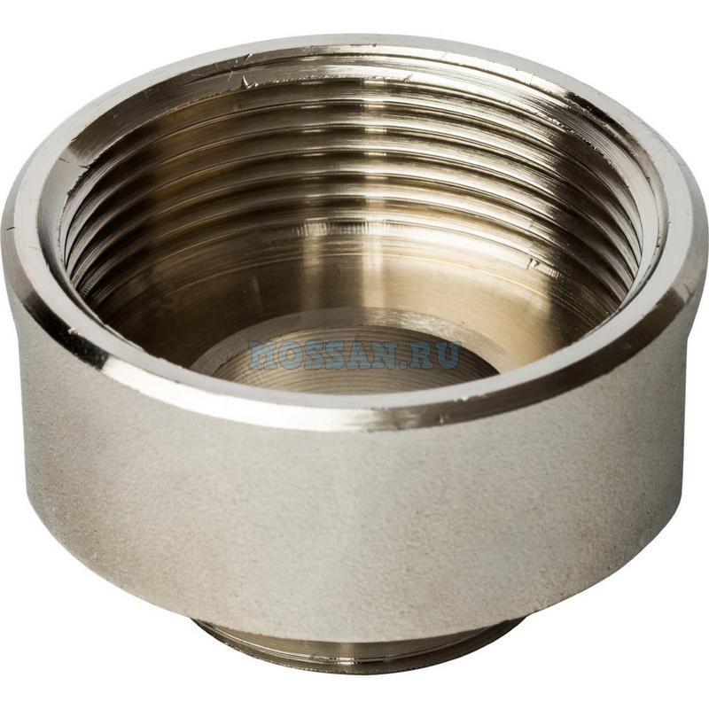 STOUT  Переходник ВН никелированный 1"1/2x1" Резьбовые
