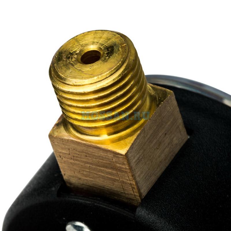 STOUT  Манометр радиальный с указателем предела. Корпус Dn 50 мм 1/4", 0...4 бар, кл.2.5 Манометры