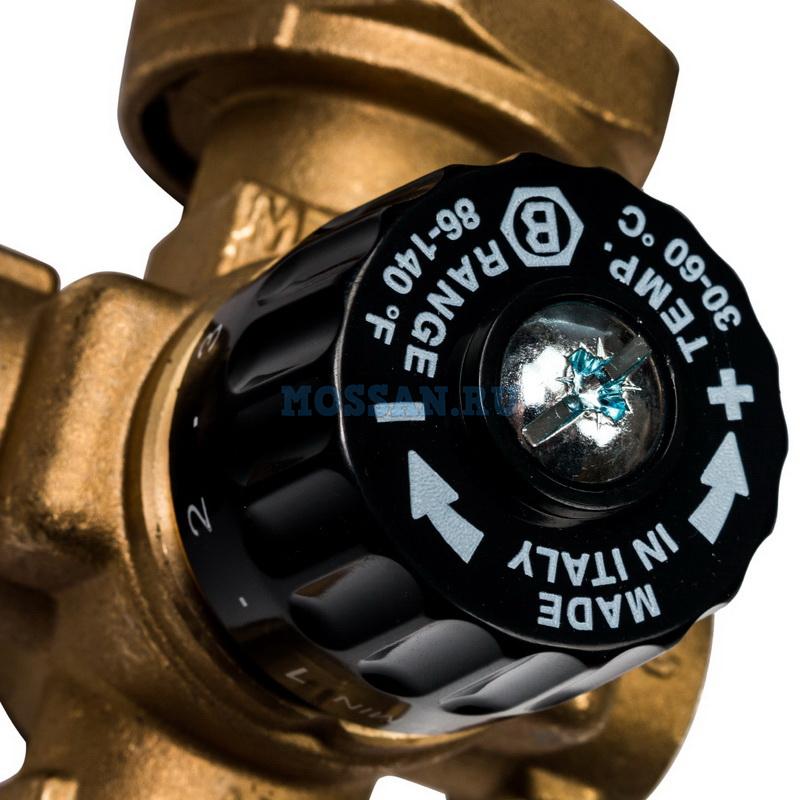 STOUT  Насосно-смесительный узел с термостатическим клапаном; Grundfos UPSO 25-65 130 Группы быстрого монтажа