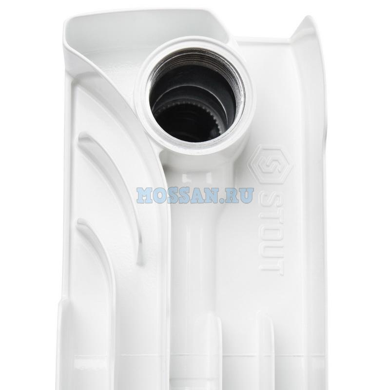 STOUT  Space 350 6 секций радиатор биметаллический боковое подключение Радиаторы
