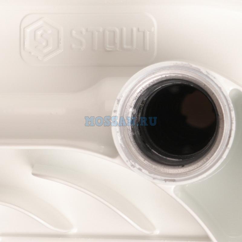 STOUT  Space 500 7 секций радиатор биметаллический боковое подключение Радиаторы
