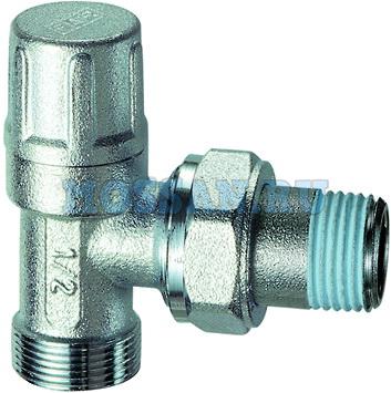 Вентиль запорный угловой 1/2" М24х19 (аналог FV 1105 C12)