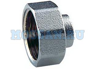 Прямой переходник (муфта) 1 1/4" ВР - 1/4" ВР
