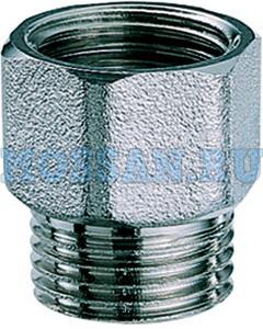 Ниппель хромир. 3/4"(EU-ВР)