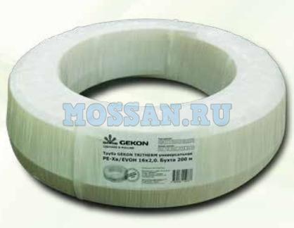 Труба Gekon TRITHERM универсальная PE-Xa/EVOH 16х2,0, бухта 100 м