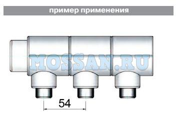 ФИТИНГ ПОЛИПРОПИЛЕНОВЫЙ – ТРОЙНИК КОЛЛЕКТОРНЫЙ