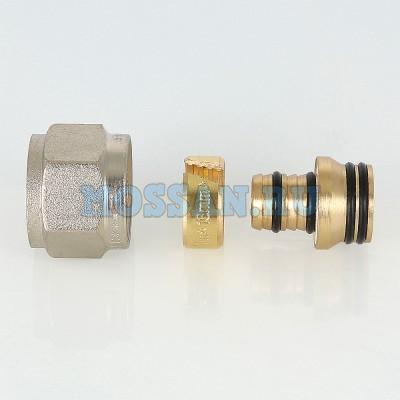 ФИТИНГ КОЛЛЕКТОРНЫЙ ОБЖИМНОЙ ДЛЯ МЕТАЛЛОПОЛИМЕРНОЙ ТРУБЫ 1/2"