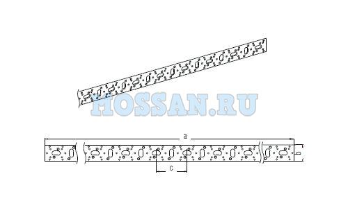 Монтажная шина REHAU 2 м (art.11370551001)