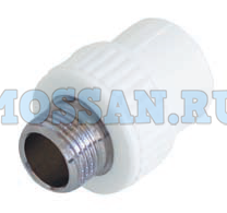 Муфта комбинированная с наружной резьбой 20x1/2"