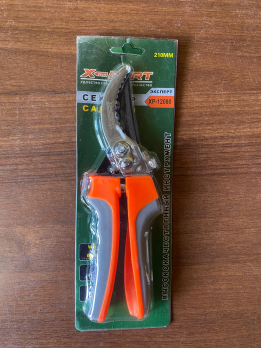 Секатор садовый X-PERT XP-12080 / Ножницы садовые / Ножницы для растений / Ножницы для орхидей / Кусторез / Сучкорез