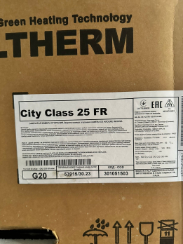 Газовый котел italtherm city class 25 FR