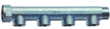 Коллектор 3/4" (ВР-НР) с 4 отв. 1/2" ВР (межосев. 50 мм) Поделиться  Коллектор 3/4" (ВР-НР) с 4 отв. 1/2" ВР (межосев. 50 мм)