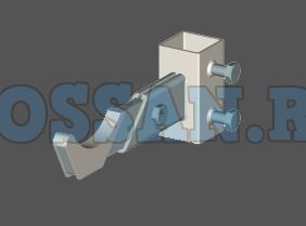 твек.12.5.new. Кронштейн для стойки TESI (IRSAP)