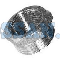Переходник 3/4"нар.-1/2"вн. хром