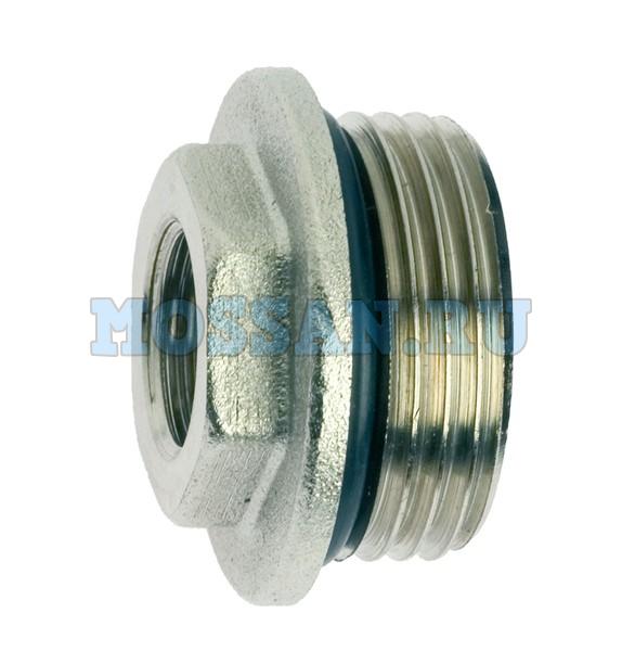 Переходник цинк. c сил.прокл. ZG 1- 1/2" правый (R)