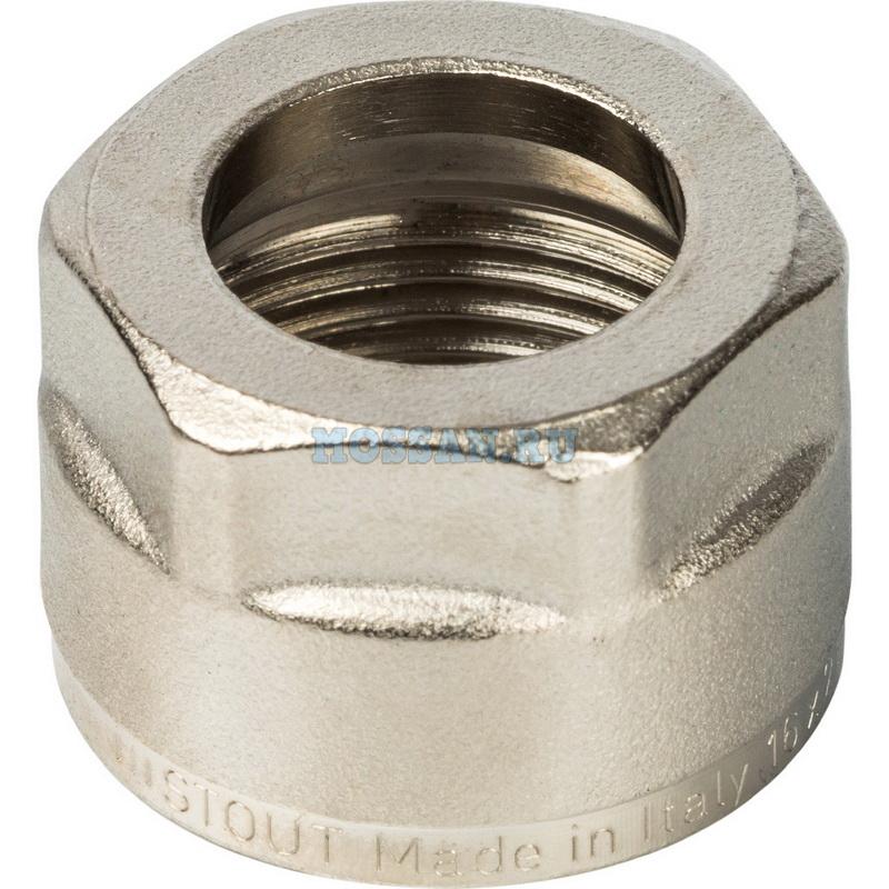 STOUT  Фитинг компрессионный для труб PEX 16х2,0х3/4 Компрессионные